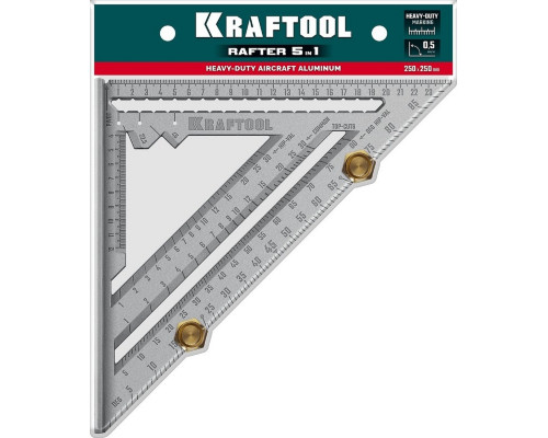 Угольник KRAFTOOL 3441-25 250 мм, кровельный