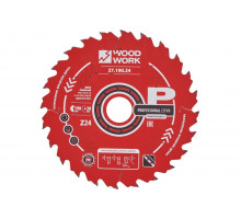 Пильный диск по дереву WOODWORK 190x1,8/1,2x30 Z=24 A=18 27.190.24