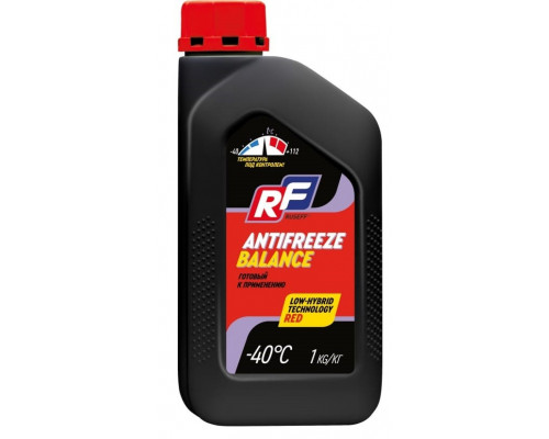 Антифриз RUSEFF BALANCE красный 1 л 17481N 17481N