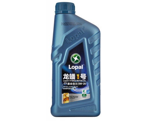 Масло моторное LOPAL 1 HYBRID MOTOR OIL 0W20 1 л LPL35915