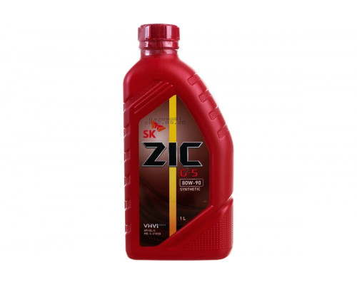 Масло трансмиссионное ZIC G-5 80W90 GL-5 1 л 132633