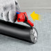 Нож для снятия изоляции KNIPEX KN-1650145SB с пяткой и трещоткой, 146 мм, 2К ручка