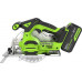 Пила циркулярная аккумуляторная GREENWORKS GD24CS165 24V, АКБ 5Ач и ЗУ 1501607CUG