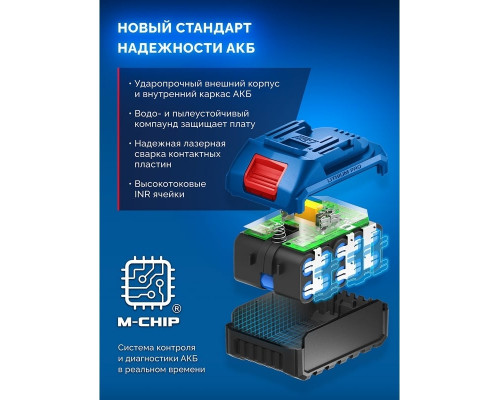 Дрель-шуруповерт аккумуляторная ЗУБР DB-50-H3 КОМПАКТ Комби #1 без АКБ