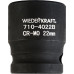 Ударная головка 6-гранная 1/2" 22 мм WiederKraft WDK-710-4022
