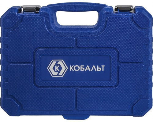 Набор инструментов Кобальт 919-562 универсальный 1/4", 53 предмета, в кейсе