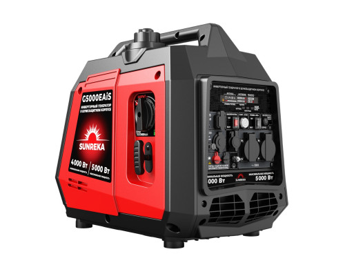 Генератор бензиновый SUNREKA G5000EAiS инверторный 211033