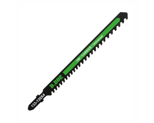 Пилки универсальные D.BOR 105/130*3,5-5 мм HM / CARBIDE / Universal (T367XHM) (1 шт.) D-133-130X4-01