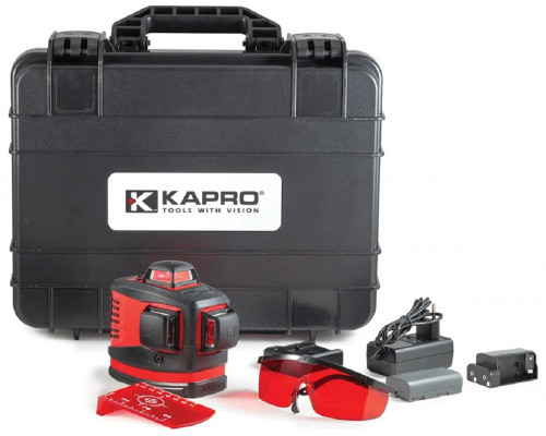 Лазерный уровень KAPRO 883H 3d, в кейсе