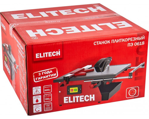 Станок плиткорезный ELITECH ПЭ 0618 207394