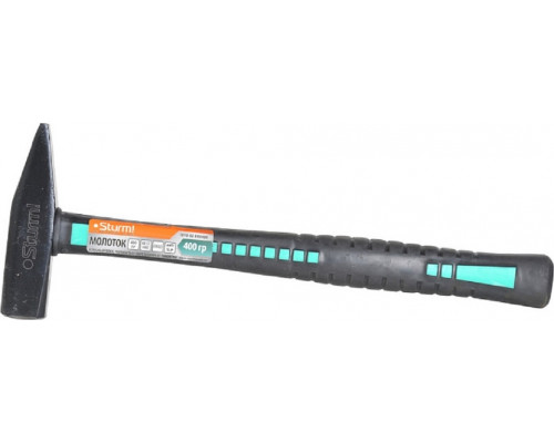 Молоток Sturm 1010-02-FR0400 полностью обрезин. рукоятка, 400гр.