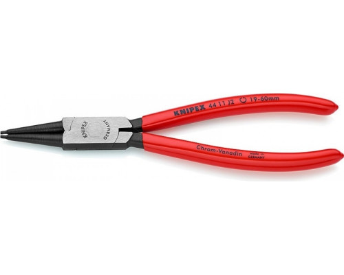 Щипцы KNIPEX KN-4411J3SB, прямые губки, Ø 40-100 мм, 225 мм