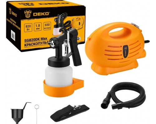 Краскопульт электрический DEKO SG820DK Max 800 мл 083-1128