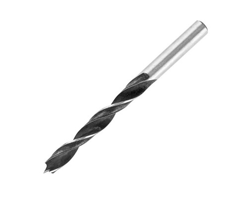 Сверло по дереву Kranz 9х125 мм цилиндр. хвост. KR-91-0738