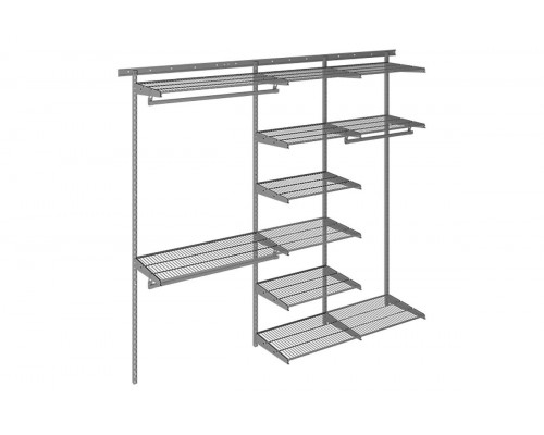 Гардеробная система ПРАКТИК HOME Max G210 графит S70299919015