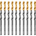 Сверло по металлу Denzel HSS-Tin, Golden Tip 4,5 мм, 10 шт 717211