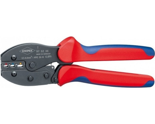 Пресс-клещи KNIPEX KN-975236SB PreciForce, 3 гнезда