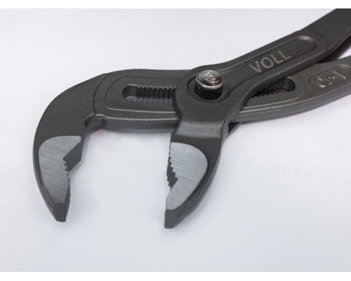 Клещи переставные VOLL Cobra 5.12300 с механизмом быстрой фиксации, L-12