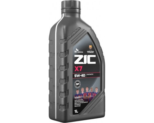 Масло моторное ZIC X7 5W40 1 л 132662