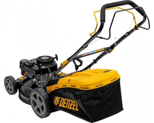 Газонокосилка бензиновая Denzel GLR-460SP-ZS 46 см, с приводом и травосборником 65 л