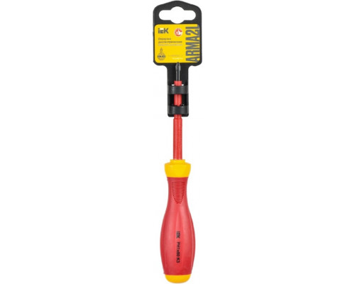 Отвертка диэлектрическая PHILIPS IEK ARMA2L 3 Ph0х80мм K2 1000B A2L3-SC30-K2-PH-10-080
