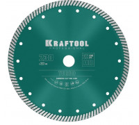 Алмазный диск для резки бетона KRAFTOOL TURBO 230 мм (армированный бетон, кирпич) 36682-230