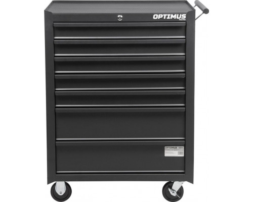 Тележка инструментальная Optimus TS-03, 7 ящиков