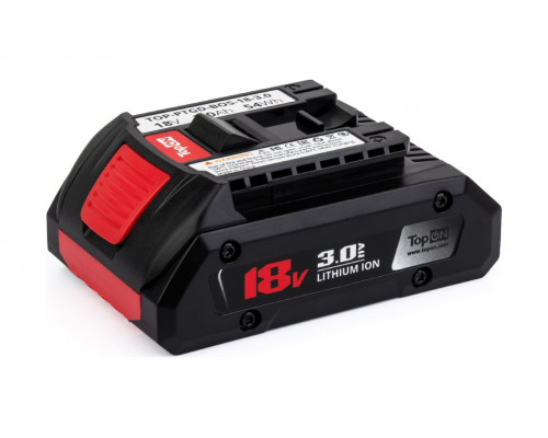 Аккумулятор TopON для Bosch 18В 3.0ah (li-ion) TOP-PTGD-BOS-18-3.0