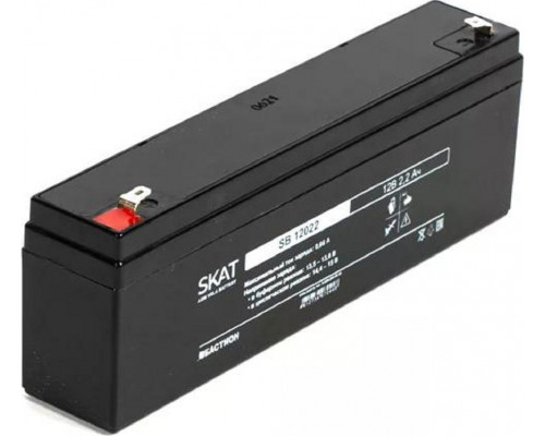 Аккумулятор SKAT SB 12022 AGM 12V 2,2 Ач