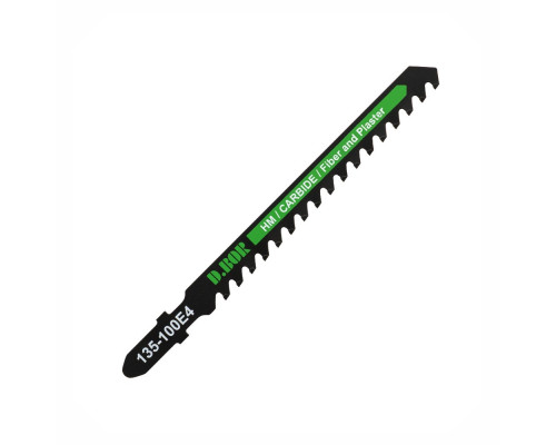 Пилки для абразивных материалов D.BOR 75/100*4 мм HM / CARBIDE / Fiber and Plaster (T141HM) (1 шт.) D-135-100E4-01