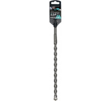 Бур SDS-plus METALLICA Optima 14х310/250 мм по бетону напайка с центром, 2 спирали 904510