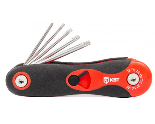 Набор торцевых ключей TORX КВТ НТК-Т-08, 8 предметов