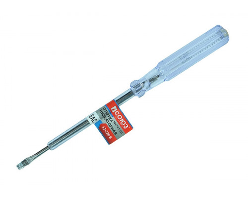 Отвертка индикаторная СОЮЗ 1040-01-VTC 180 мм, 100-500 В, прямой шлиц