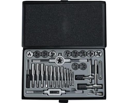 Набор метчиков и плашек BERGER BG31TDS, 31 предмет