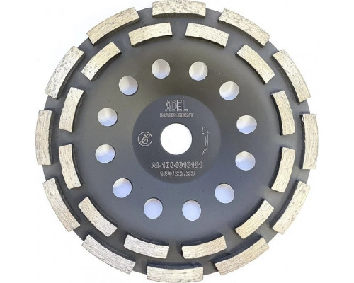 Алмазная чашка ADEL INSTRUMENT Ø180*22,2 двухрядная AI-1804010101