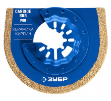Полотно с твердосплавной крошкой ЗУБР CARBIDE ВК8 Р60 дисковое 15578-70