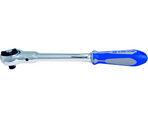 Трещотка KING TONY 3752-09G 3/8", 235 мм, 72 зубца, дисковый механизм