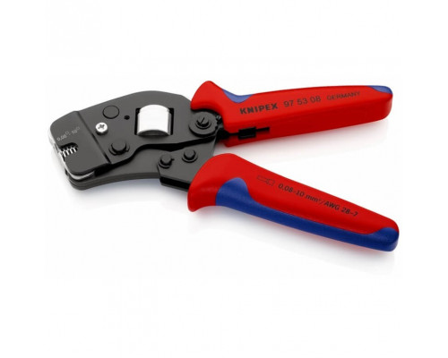 Пресс-клещи KNIPEX KN-975308SB для контактных гильз DIN 46228