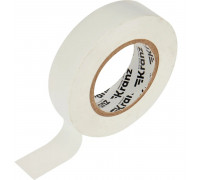 Изолента Kranz KR-09-2201 ПВХ 19 мм х25 м, белая