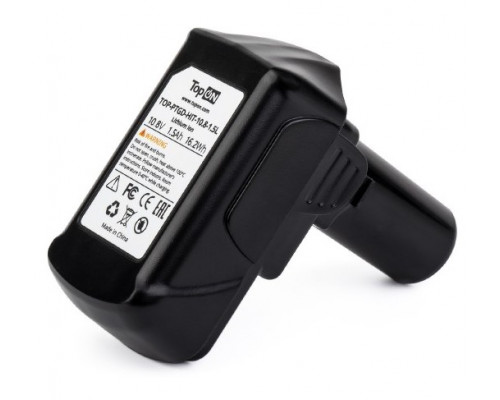Аккумулятор TopON для Hitachi bcl 10.8В, 1.5ah (li-ion) TOP-PTGD-HIT-10.8-1.5L
