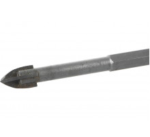 Сверло по стеклу и керамике STAYER 8 х 80мм PROFI 4х кромка, HEX 1/4 2985-08_z01