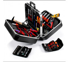 Набор инструмента KNIPEX KN-002142 BIG Twin Move Elektro, 64 предмета