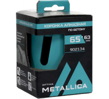 Коронка буровая SDS-plus METALLICA Optima 65x63 мм М16, алмазная, сегментная, по бетону 902134