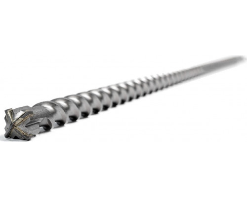 Бур SDS-Max METALLICA Ultra 40х1500/1360 мм по бетону Х-напайка, 2 спирали 906347