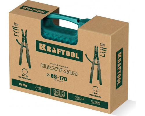 Съемник стопорных колец KRAFTOOL HEAVY 400, 22815