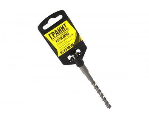 Бур SDS-plus ГРАНИТ Quadro-X 8,0х160/100 448160