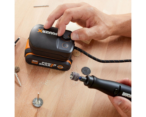 Адаптер Worx WA7161, 20В для MAKER X с USB WA7161