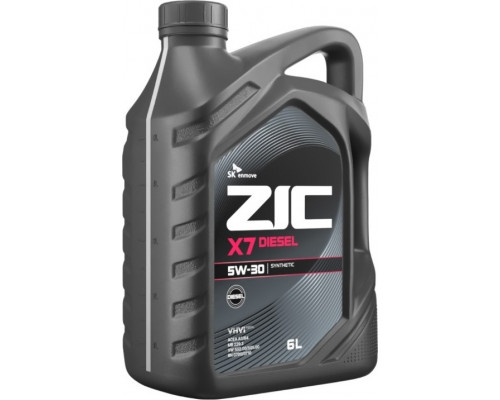 Масло моторное ZIC X7 DIESEL 5W30 6 л 172610
