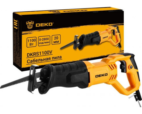 Пила сабельная DEKO DKRS1100V 083-1071