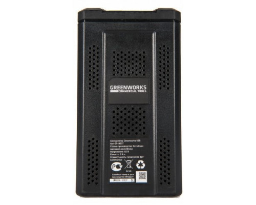 Аккумулятор GREENWORKS 82.0V 5,0 Ач Li-ion GC82B5 (2914607) 2914607